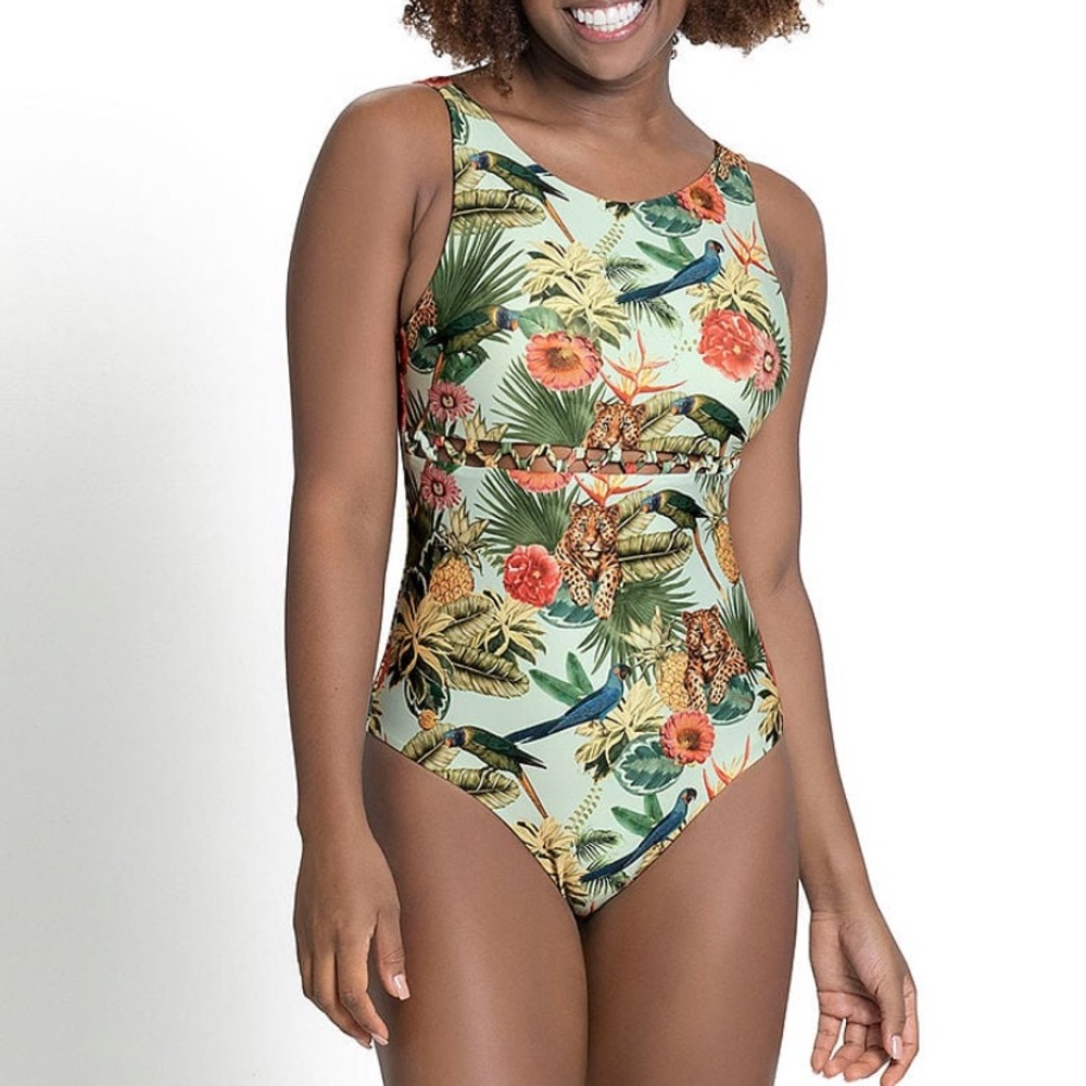 Leonisa High Compression Sexy Swimsuit